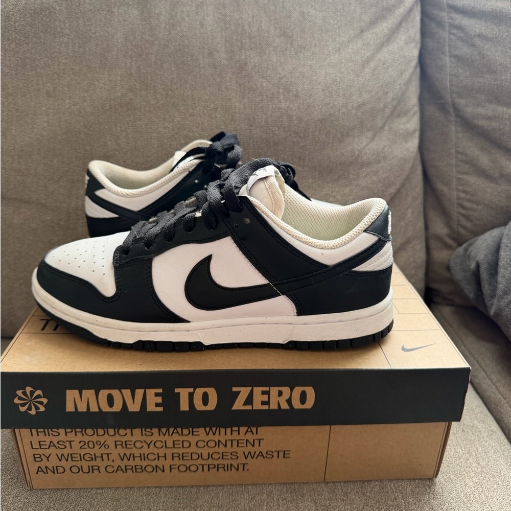 Nike Kids Black and White Sneakers